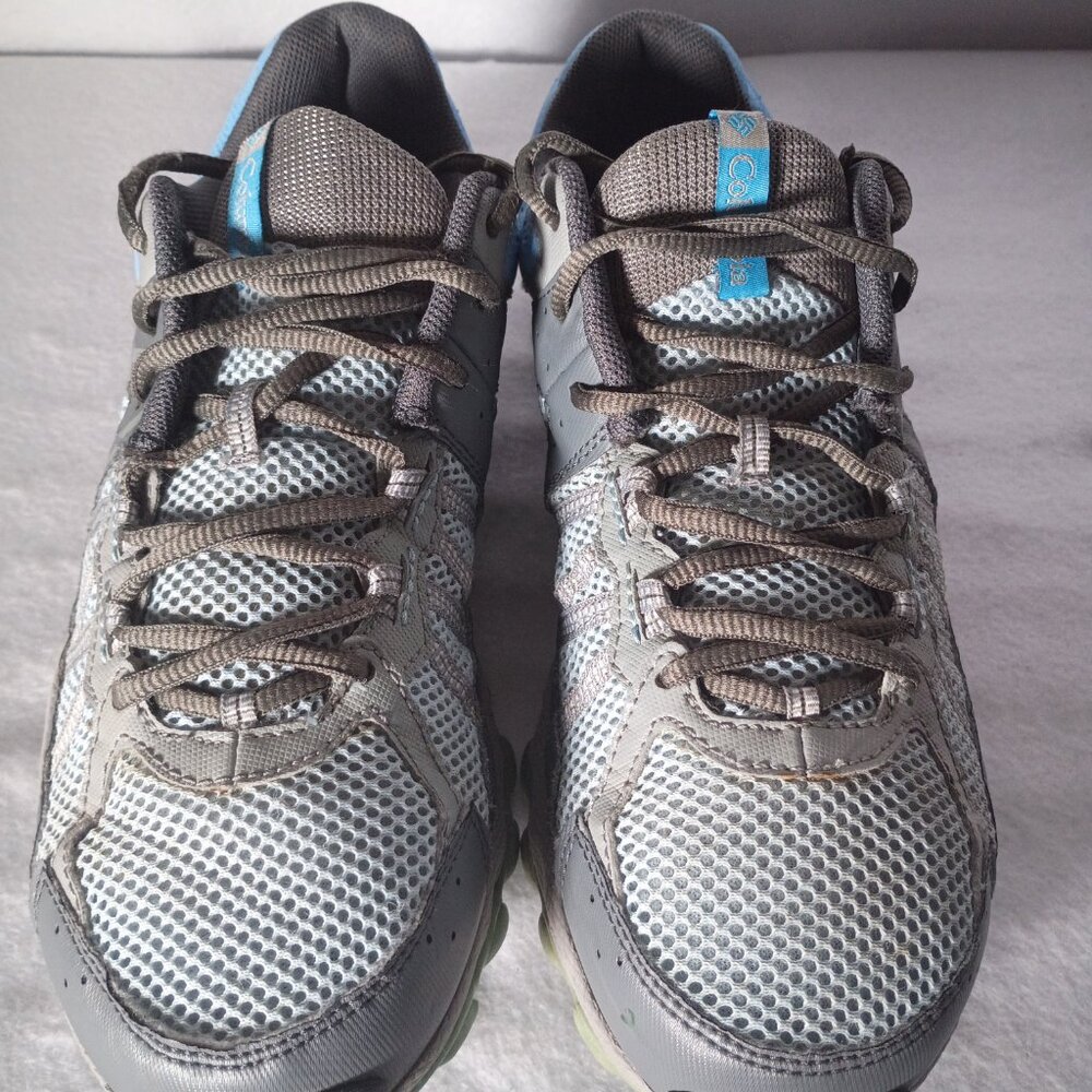 Columbia TechLite Trail Hiking Running Shoes Womens Size 10 Blue Sneakers